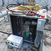 Installing rooftop cooling unit