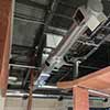 Installing exposed ductwork